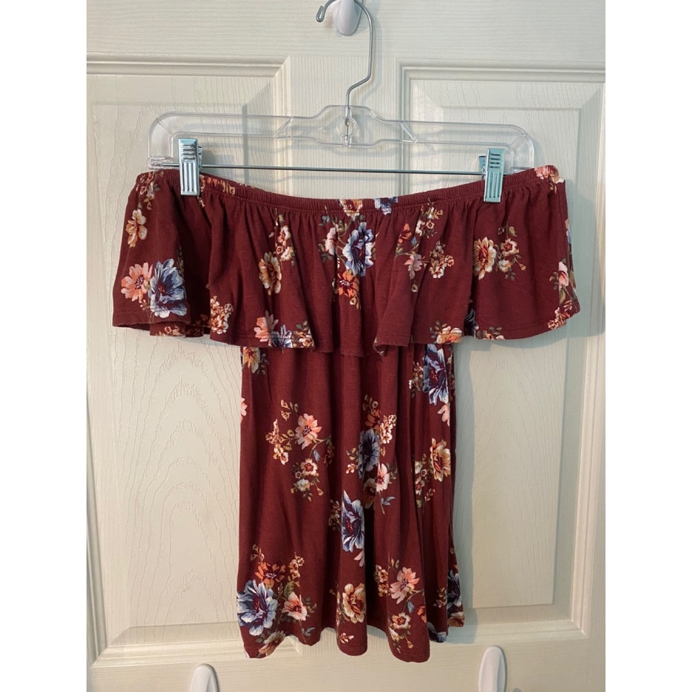 Off the Shoulder Floral Top